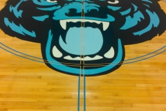 Gym Floor Refinishing and Logo