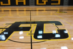 Gym Floor Refinishing and Logo
