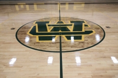 Gym Floor Custom Logo