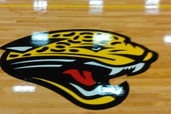 Jaguars Gym Floor Logo